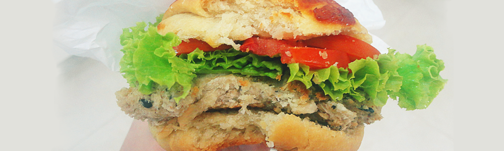 Receita Hambúrguer de Feijão-Fradinho Vegano